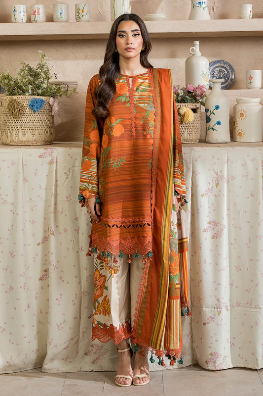 3-Pc Unstitched Staple Suit