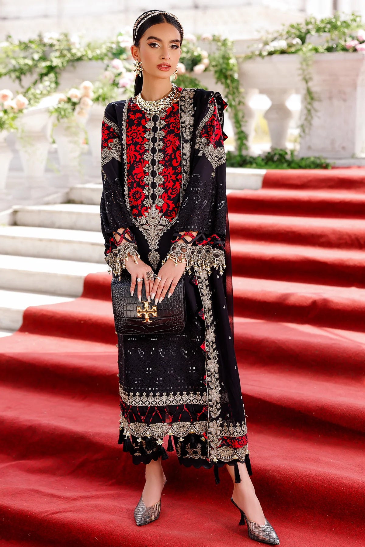 3-PC Unstitched Embroidered Lawn Collection